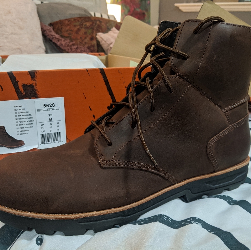Red wing worx boots